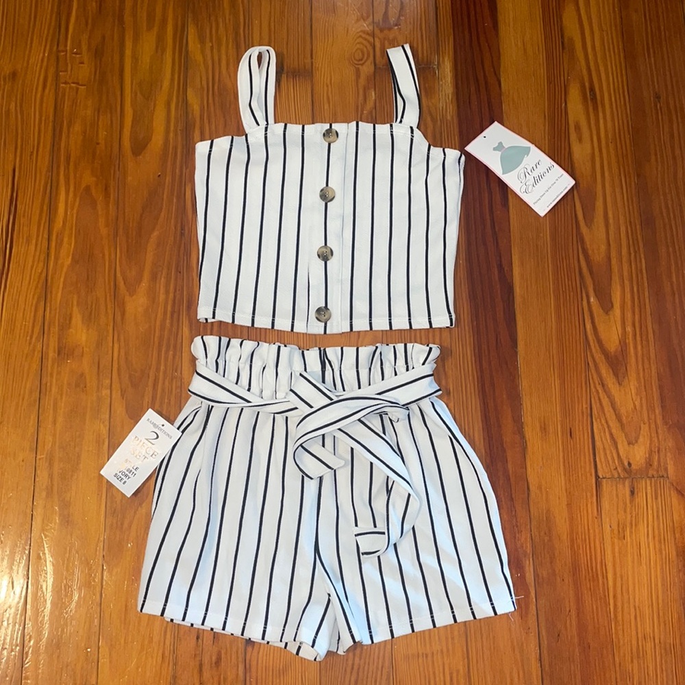 Rare Editions 2-piece shorts set